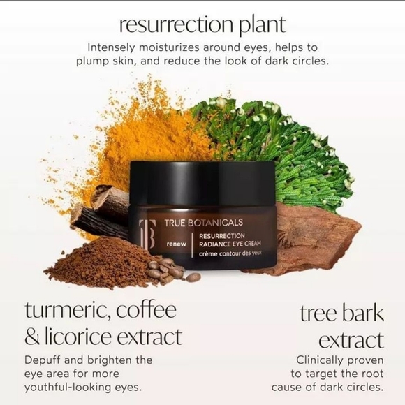 New True Botanicals Resurrection Radiance Eye cream- .16oz - Picture 3 of 3
